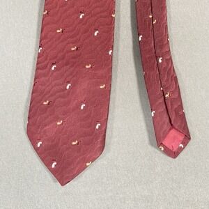 Red Vintage 90s Neck Tie 3"‎ Business Law Professional